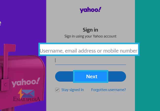 Enter the username, email address, and phone number