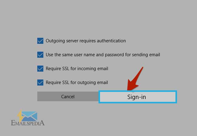 outgoing comcast email server settings