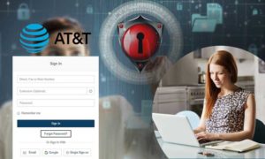 change at&t email password