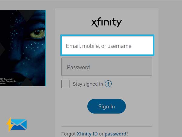 comcast xfinity verify email