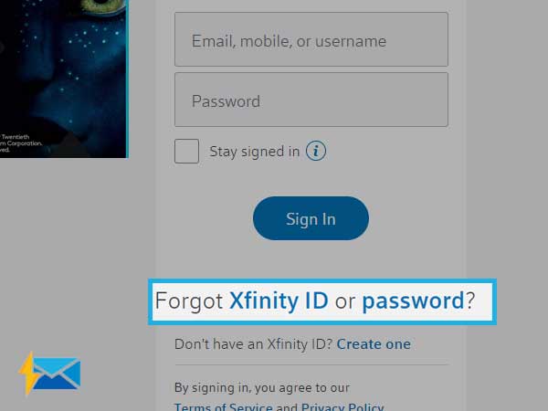 comcast xfinity verify email