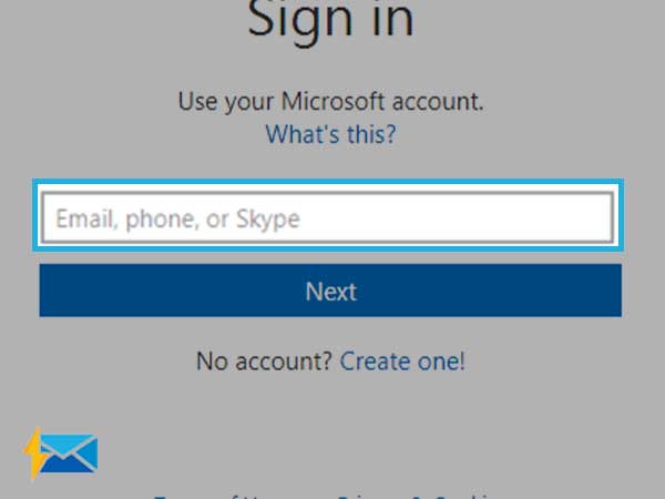 microsoft hotmail sign in email