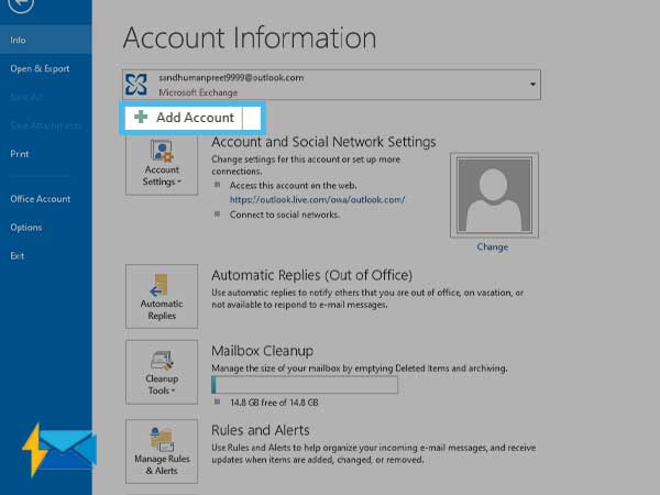 att yahoo email account settings for outlook