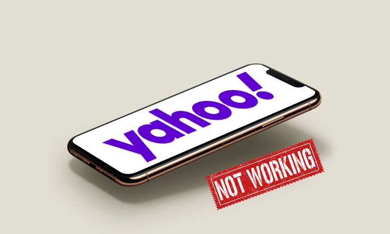 Yahoo mail is not working in iphone or ios