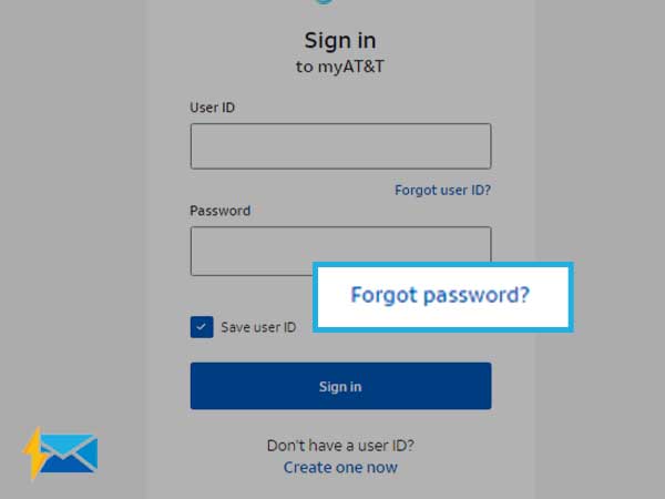 click on “Forgot Password”