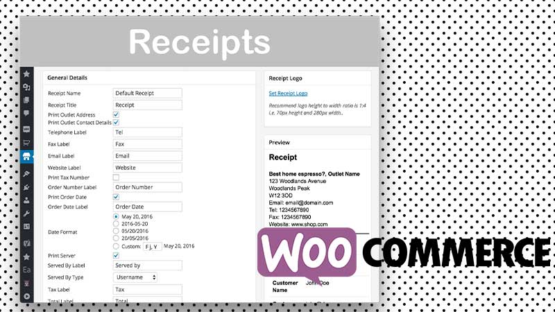 Customize Your WooCommerce Receipt Templates?