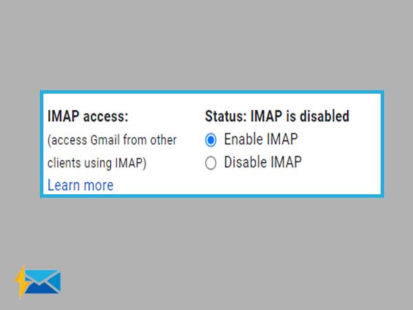 IMAP settings