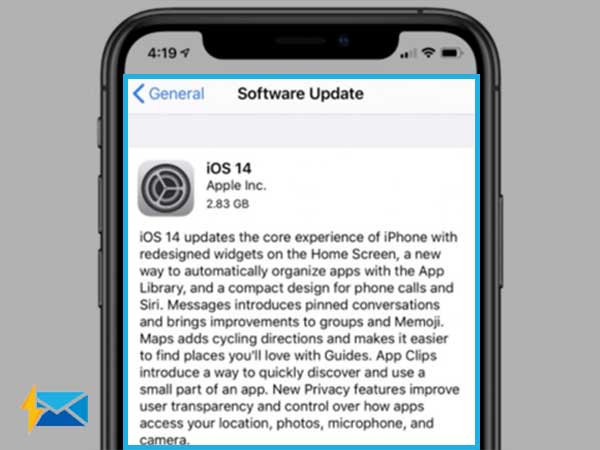 iOS software update
