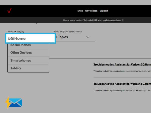 5G Home from Verizon troubleshooter