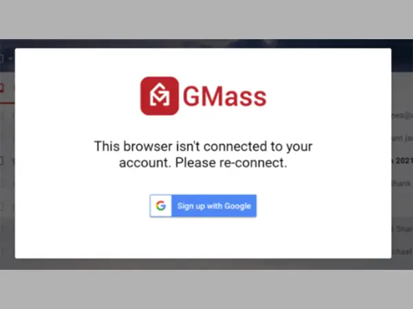 Create GMass account