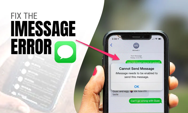iMessage Needs to Be Enabled