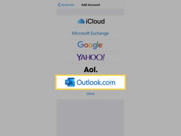 Select Outlook.com