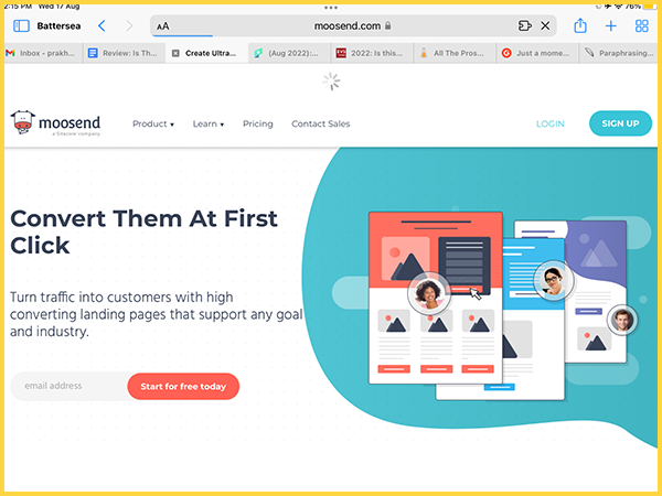 Landing Page Tool