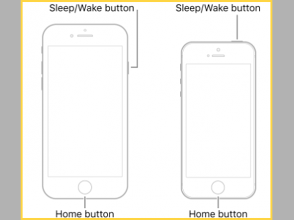 Press the sleep/wake button and home button to force start your phone.