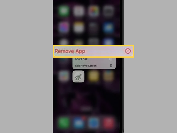 Tap on Remove Apps.