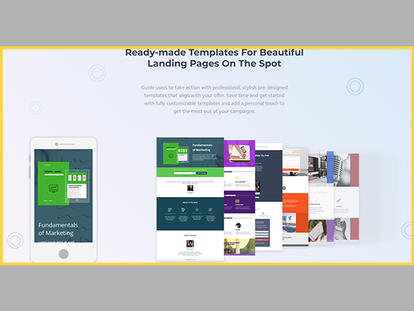Templates for Landing Pages