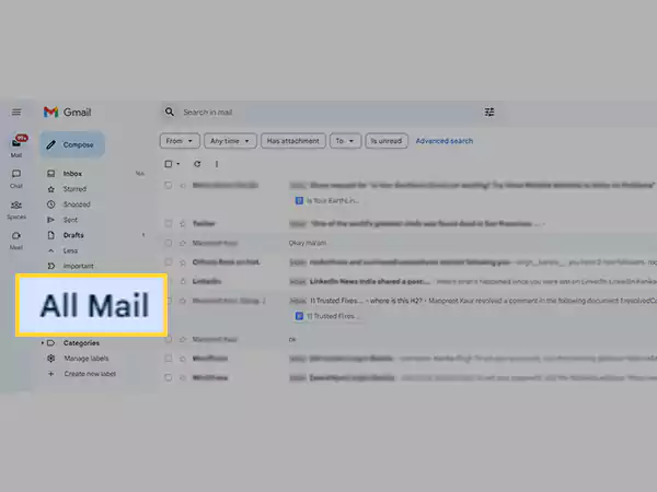 Select All Mail