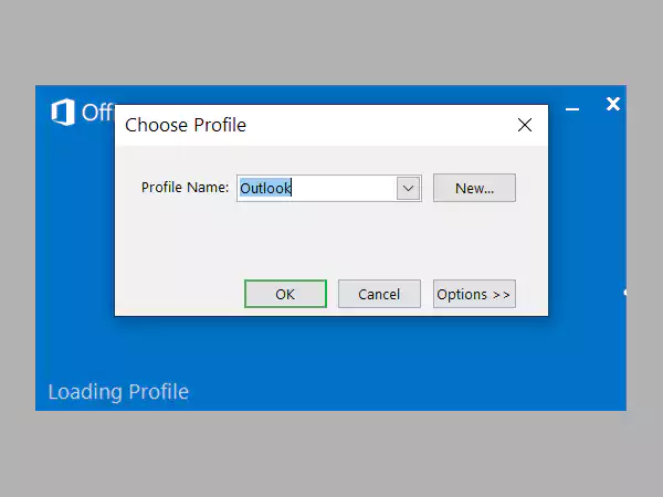 Select the profile