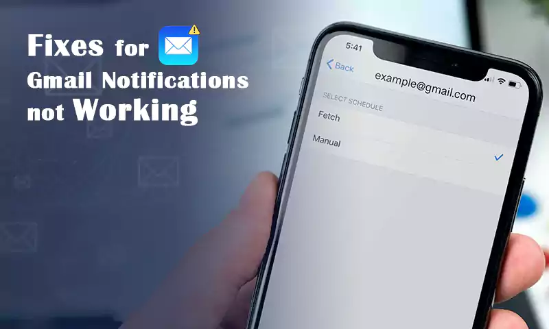 Fixes for Gmail Notifications not Working