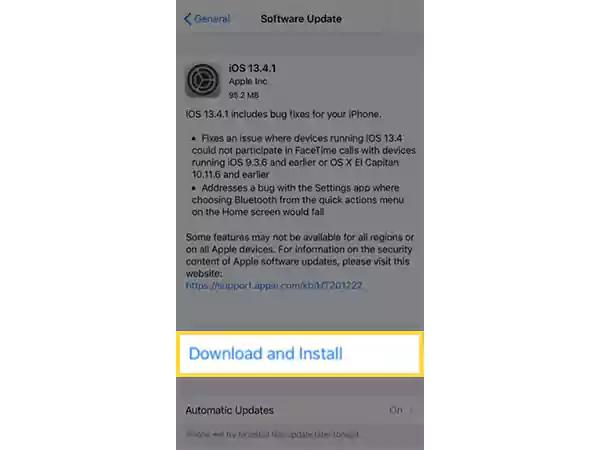 Hit Download and Install