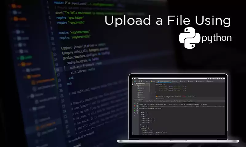 file upload using python