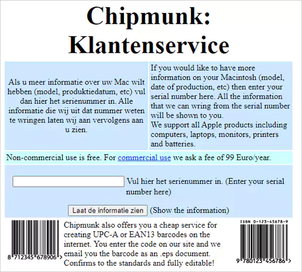 Chipmunk: Klantenservice to determine iPhone’s age
