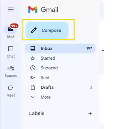 Click on Compose.