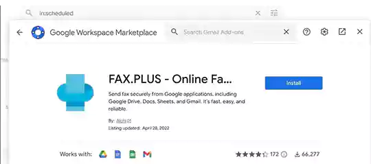 Install Fax Plus