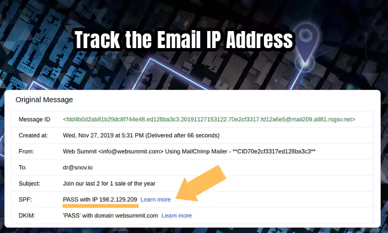 Email IP Address