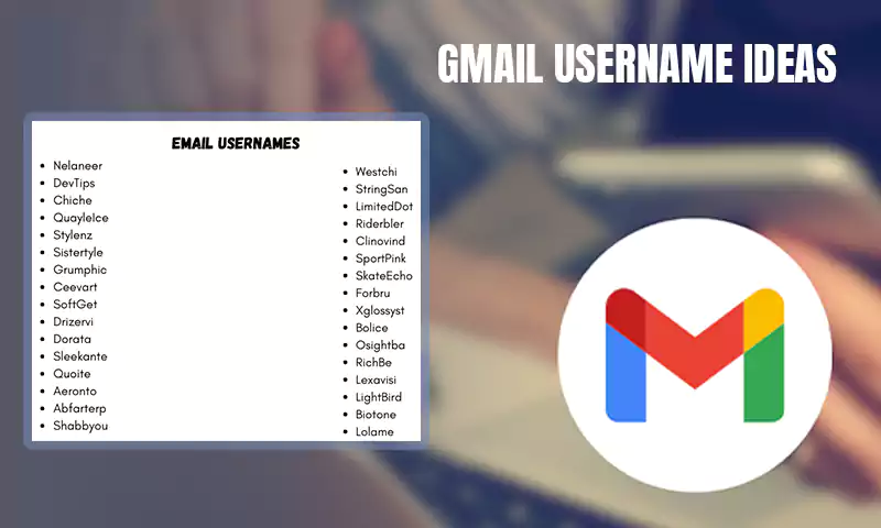 800 Cool Creative Short Gmail Username Ideas Tips