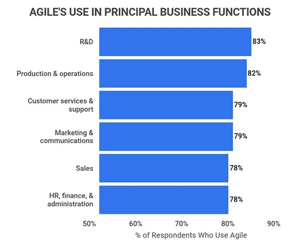 Agile’s Use in Principal Business Functions