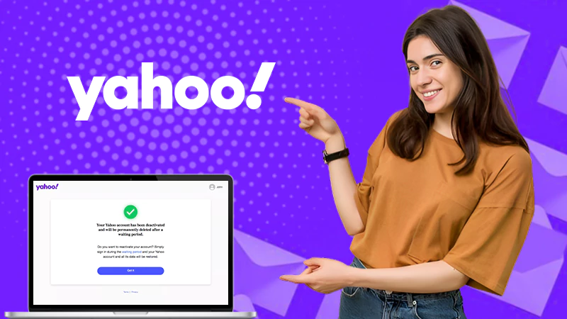 delete yahoo email account