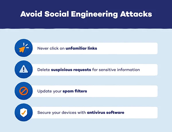Avoid Social Engineering Attacks