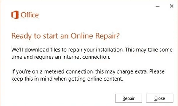 online repair