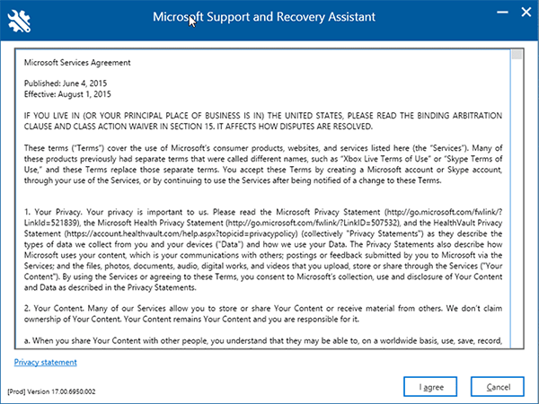 support and recovery